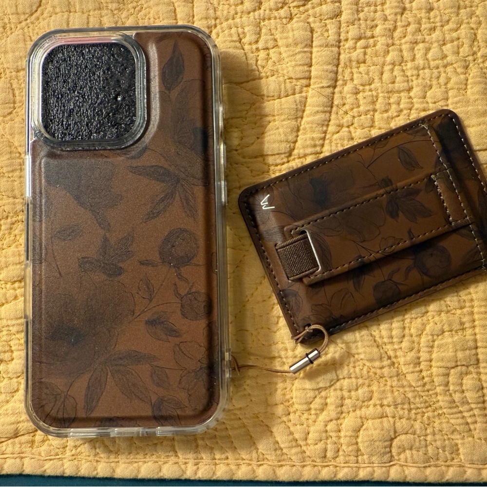iPhone 16 Pro - Golden Harvest Magnetic Walli Case. Never used, new condition.